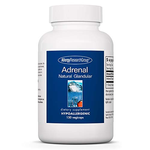 Allergy Research Group – Adrenal Glandular – Stress, Energy, Adrenal Support – 150 Vegicaps