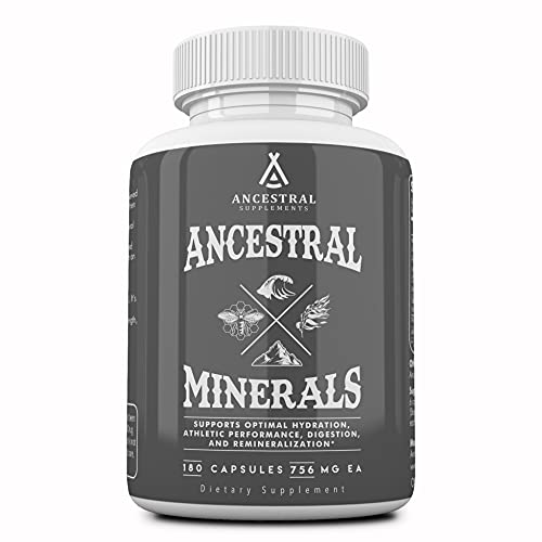 Ancestral Minerals & Electrolytes – Supports Optimal Hydration, Athletic Performance, Digestion, and Remineralization (30 Day Supply)